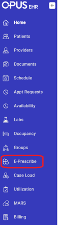 ePrescribe access